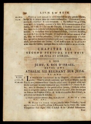Chapitre III. Second Période Des Rois De Juda Et D'Israel