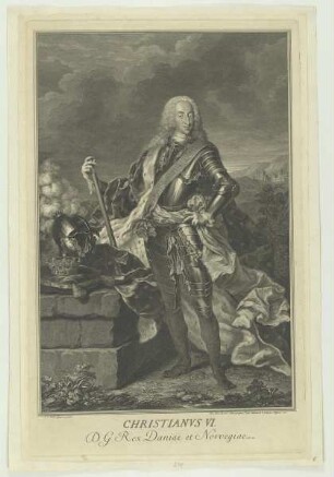 Bildnis des Christian VI. von Dänemark
