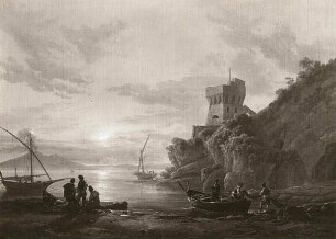Am Golf von Neapel : Dahl, Johan Christian Clausen: Am Golf von Neapel. Öl/Leinwand; 52 x 74 cm. 1822. Zittau, Privatbesitz. Ausstellung. Dresden, Sächsischer Kunstverein: Kunst in Sachsen vor hundert Jahren. 29. April-24. Juni 1928