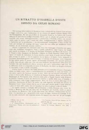 29: Un ritratto d'Isabella d'Este dipinto da Giulio Romano