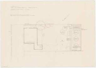 Garten Dr. Hesselbach, Potsdam-Babelsberg: Gartenplan 1:100