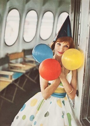 "Grace Line trip", Modeaufnahme (Mademoiselle)