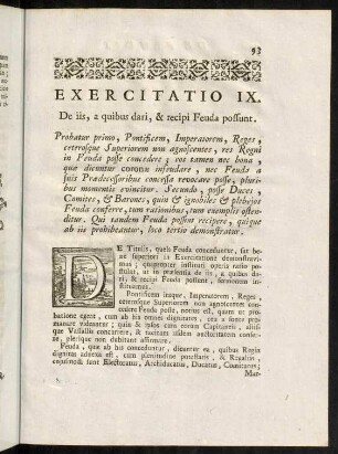 93-109, Exercitatio IX.