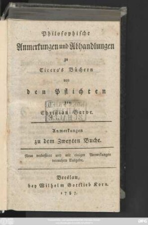 [2]: Anmerkungen zu dem Zweyten Buche