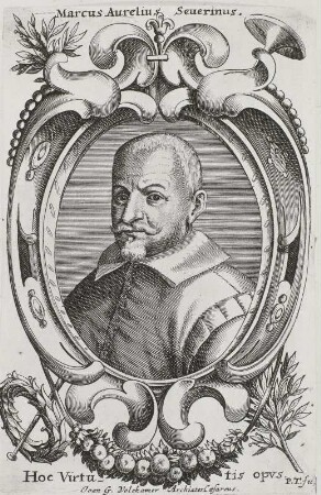 Bildnis des Arztes und Professors der Anatomie in Neapel Marco Aurelio Severino