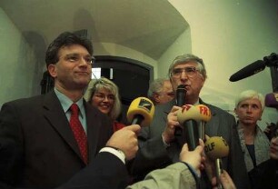 Freiburg im Breisgau: Oberbürgermeisterwahl (Stichwahl Salomon/Heute-Bluhm) [mit Dieter Salomon und Rolf Böhme]