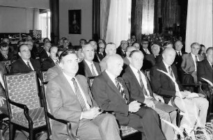 Freiburg: Colombi Hotel; Ehrengäste; Dt. Weinbaupräsident Muth, Klaus, Spitz, Nothhelfer