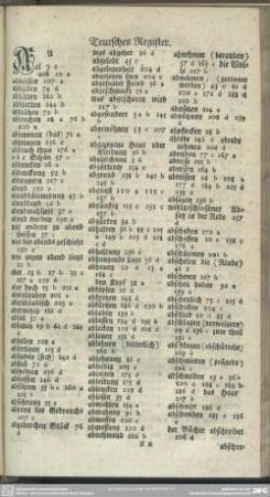 Teutsches Register
