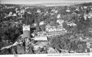 Dresden-Loschwitz, Bergstation der Schwebebahn und Restaurant "Loschwitzhöhe"