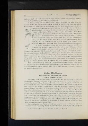 Apparat für die Mischung von Farben.