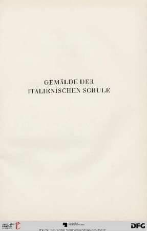 Gemälde der italienischen Schule (Nr. 49-57)