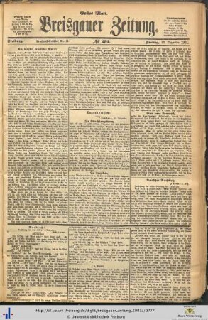 13.12.1901 (Erstes Blatt)