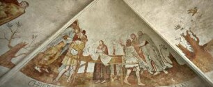 Wundertaten Christi: Christus berührt die Bahre des Jünglings von Nain