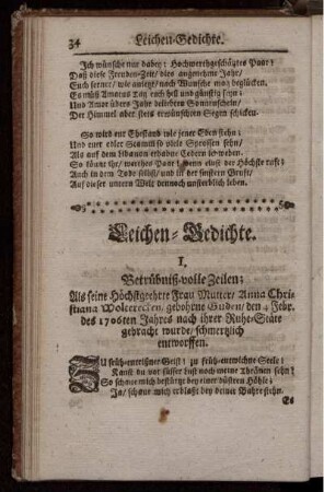 Leichen-Gedichte.
