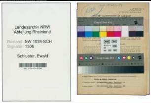 Entnazifizierung Ewald Schlueter , geb. 09.01.1916 (Hilfsaufseher)