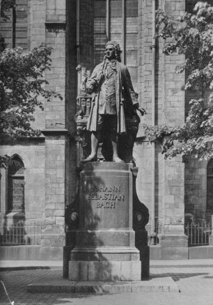 Messestadt Leipzig: Bachdenkmal