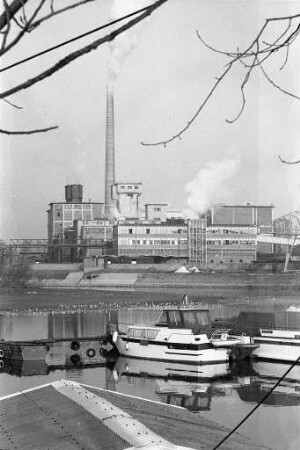 Winterstimmung im Rheinhafen Maxau