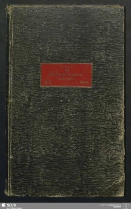 Analysis und analytische Geometrie - XVII 580 4. : 1854-1855, Cl. II