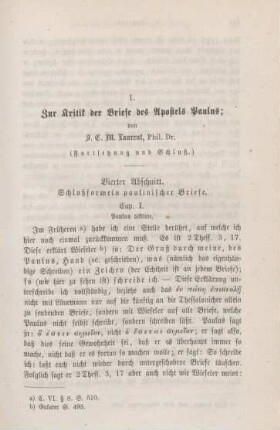 639-673 Zur Kritik der Briefe des Apostels Paulus : Fortsetzung und Schluß