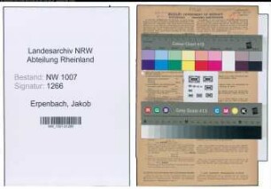 Entnazifizierung Jakob Erpenbach , geb. 15.07.1905 (Arbeiter)