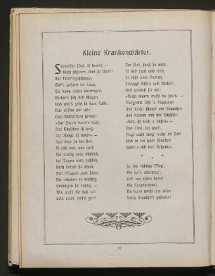 Kleine Krankenwärter