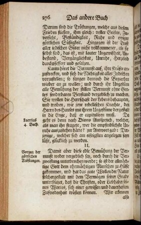 II. Vorzug der göttlichen Tröstungen.