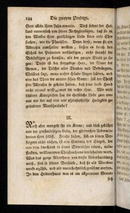 144-149, Noch aber mangelt ihr die Krone; und diese ...