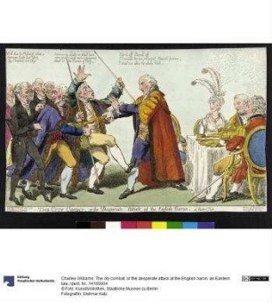 The city combat, or the desperate attack at the English baron. an Eastern tale