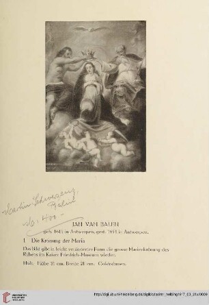 [Gemälde alter Meister] (Nr. 1-45)