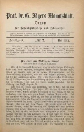 Wie einer zum Wollregime kommt