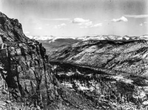 Am Hagerman Pass : Gipfel eines Berges nahe des Hagerman Passes, einem Bergpass in den Rocky Mountains.