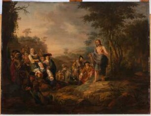 Die Predigt Johannes des Täufers