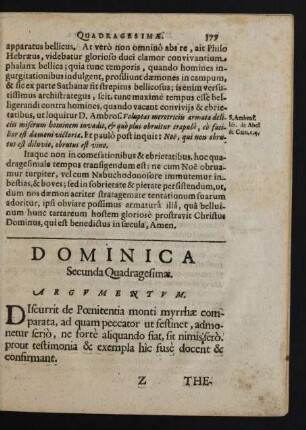 Dominica Secunda Quadragesimae.