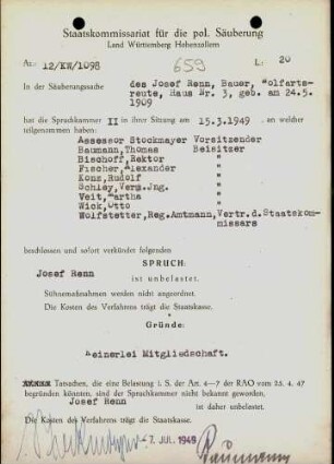 Renn, Josef