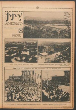 Bolivia.- Celebración del 99 aniversario de la independencia