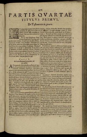 Titulus Primus. De Testamentis in genere. - Titulus VII. De heredis institutione.