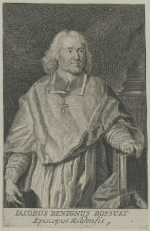 Bildnis des Iacobus Benignus Bossuet