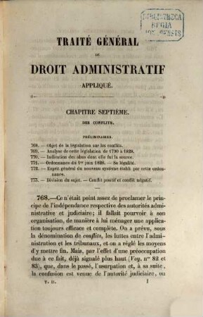 Traité général de droit administratif appliqué ou Exposé de la doctrine et de la jurisprudence..., 2