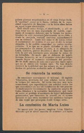 Se reanuda la sesión