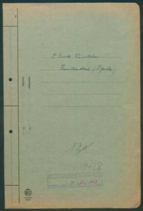 Dr. Kurt Winkler, Ingenieur, Fabrikdirektor, Frankenthal, Vierlingstr. 6 - - Baurechtliche Auseinandersetzung mit MdB Erwin Feller betr. Bebauung eines Grundstücks in Heidelberg-Schlierbach