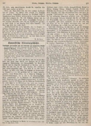 457-460 Kanonistische Literaturgeschichte