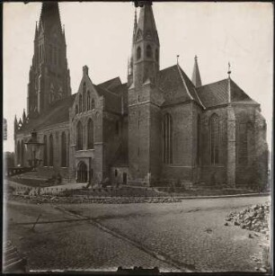 Dom St. Peter, Schleswig: Ansicht von Südosten