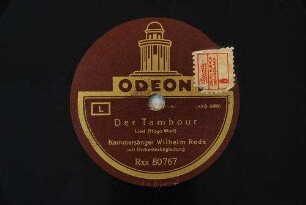 Der Tambour : Lied / (Hugo Wolf)