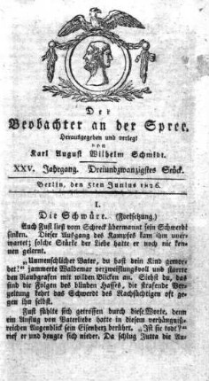 23. Stueck, 5. Juni 1826