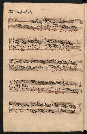 Wir Christenleut'; org; g-Moll; BWV 612