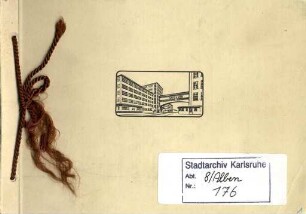 Baubeginn der Haid & Neu - Siedlung. Titelblatt