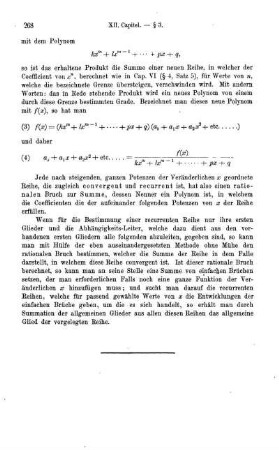 Erster Nachtrag. Zur Theorie der positiven und negativen Zahlgrössen.