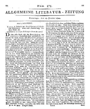 1802: Allgemeine Literatur-Zeitung