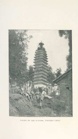 Pagoda by the wayside, Western China
