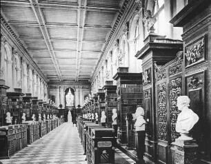 Cambridge, Trinity College, Bibliothek, Inneres; Wren, Christopher
